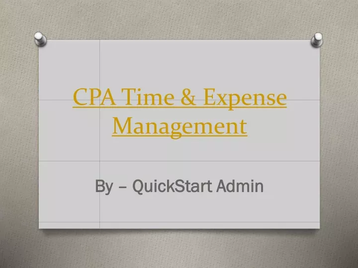 cpa time expense management