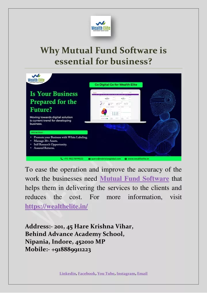 why mutual fund software is essential for business