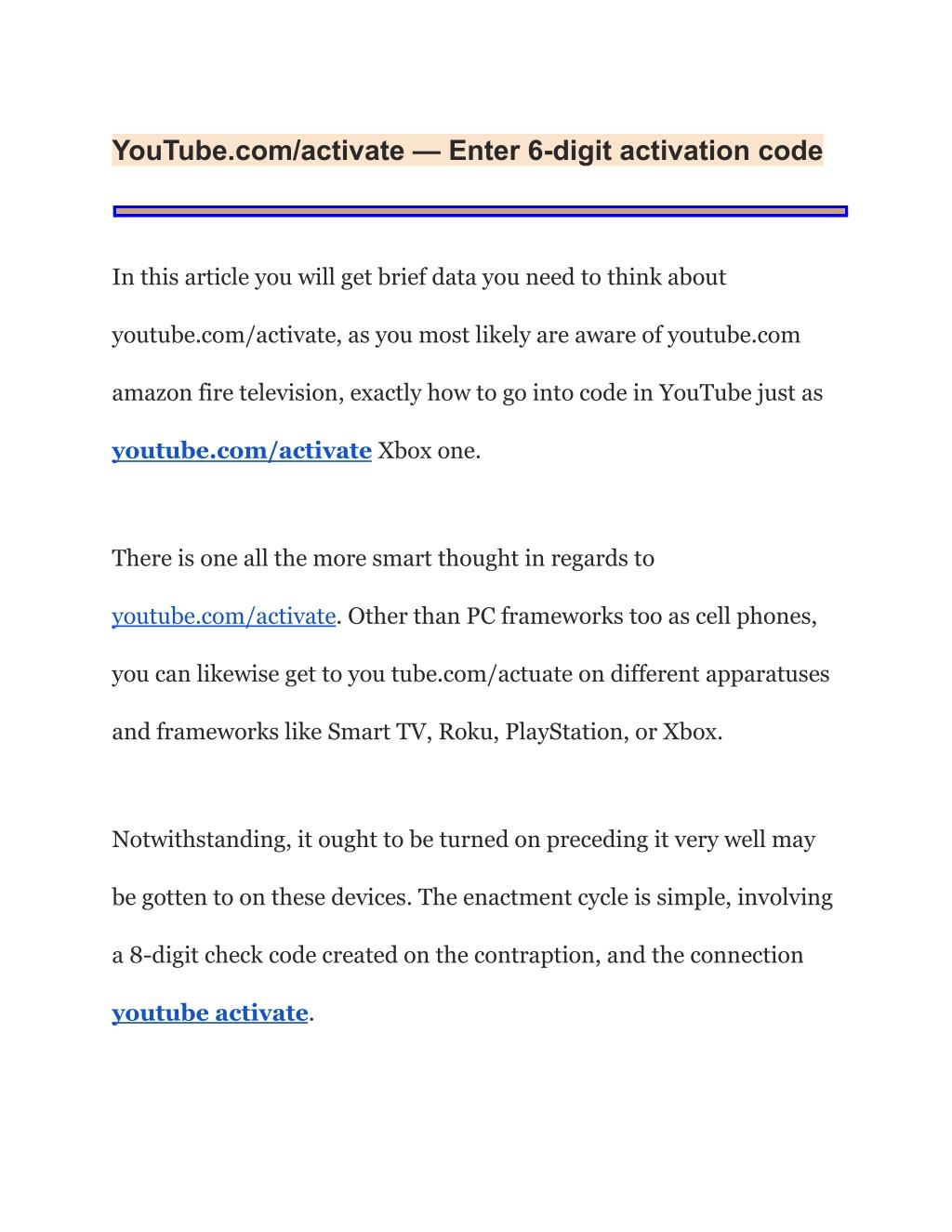 How to Find /activate TV Code on a Smart TV 