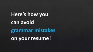 here s how you can avoid grammar mistakes on your