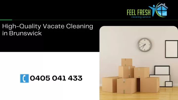 high quality vacate cleaning in brunswick