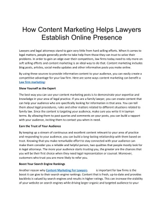 How Content Marketing Helps Lawyers Establish Online Presence-converted