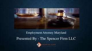 Employment Attorney Maryland
