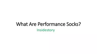 Performance Golf socks - Insidestory