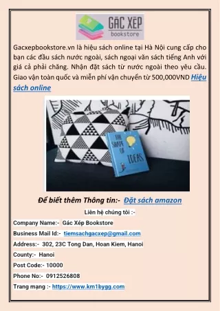 gacxepbookstore vn l hi u s ch online