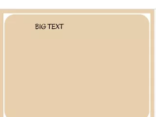 big text