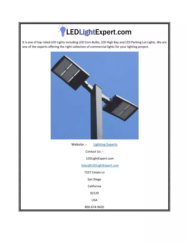 it is one of top rated led lights including