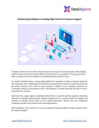 introducing deskxpand a leading edge portal