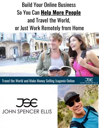 Can I sell Isagenix as I travel the World as a Digital Nomad?