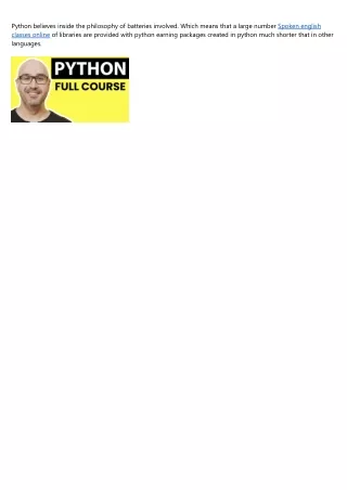 10 Meetups About Python programming course You Should Attend