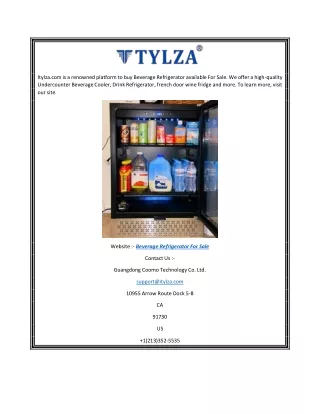 Beverage Refrigerator for Sale  Itylza.com