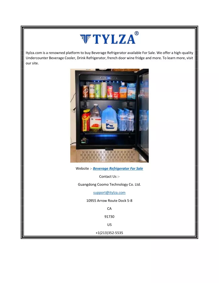 itylza com is a renowned platform to buy beverage