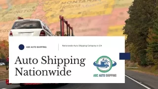 Best Auto Shipping Nationwide - ABC Auto Shipping