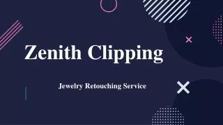 Jewelry Retouching Service