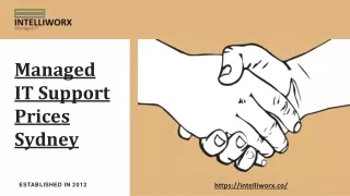 managed it support prices sydney