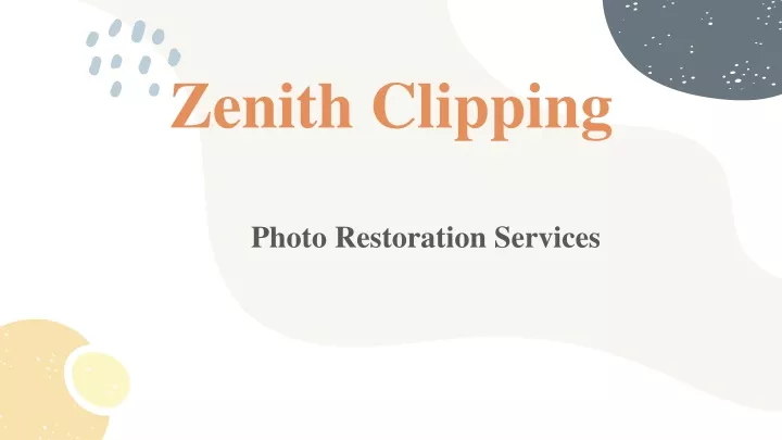 zenith clipping