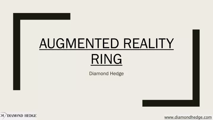 augmented reality ring