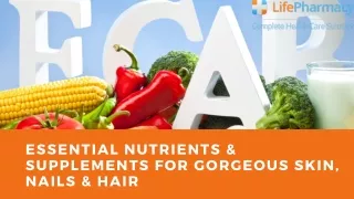 Essential Nutrients And Supplements For Gorgeous Skin, Nails, And Hair
