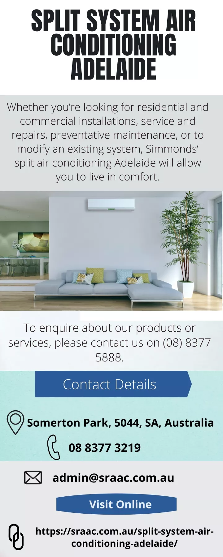 split system air conditioning adelaide