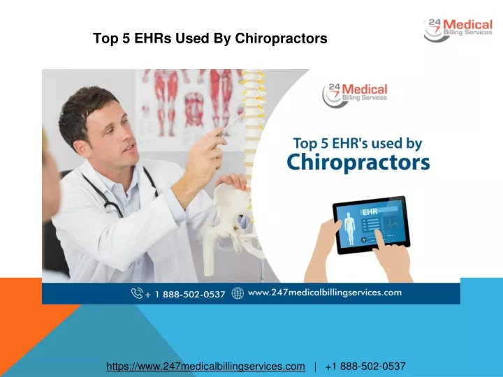 top 5 ehrs used by chiropractors