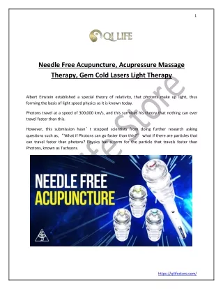Gem Cold Laser Light Therapy Will Elevate Your Wellness Experience