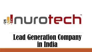 l ead generation company in i ndia