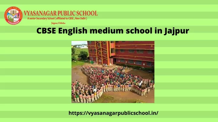 cbse english medium school in jajpur