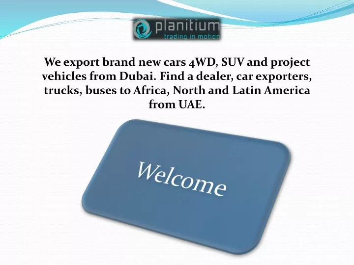 we export brand new cars 4wd suv and project