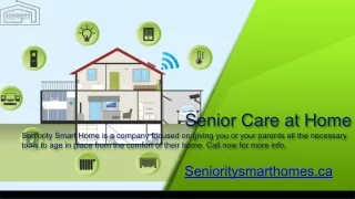 Smart Home Devices For Seniors | Seniority Smart Homes
