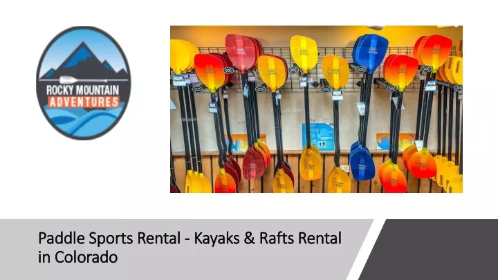 paddle sports rental kayaks rafts rental in colorado
