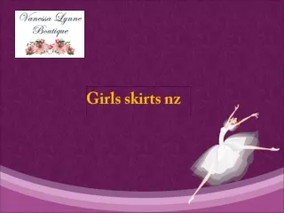 Girls skirts nz