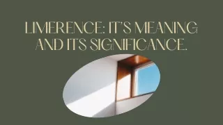 limerence it s meaning and its significance