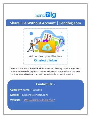 Share File Without Account | Sendbig.com