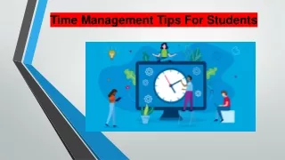 Time Management Tips For Students