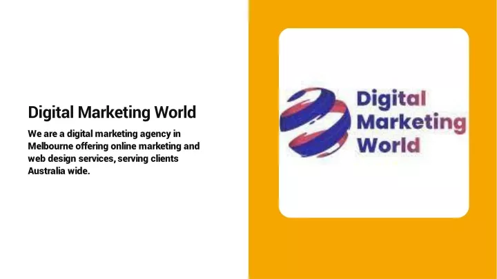 digital marketing world