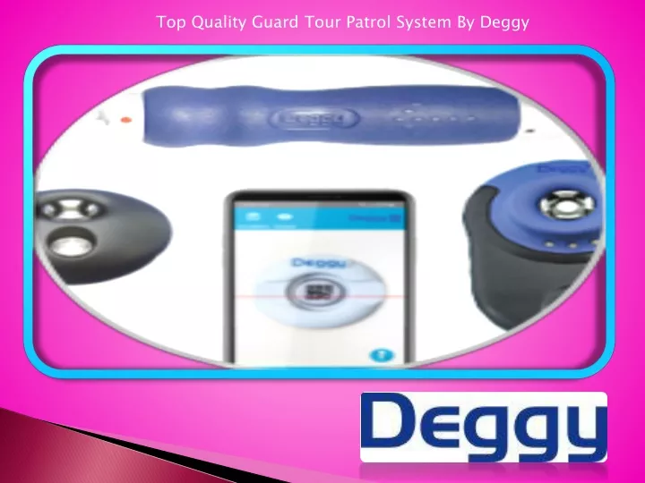 top quality guard tour patrol system by deggy