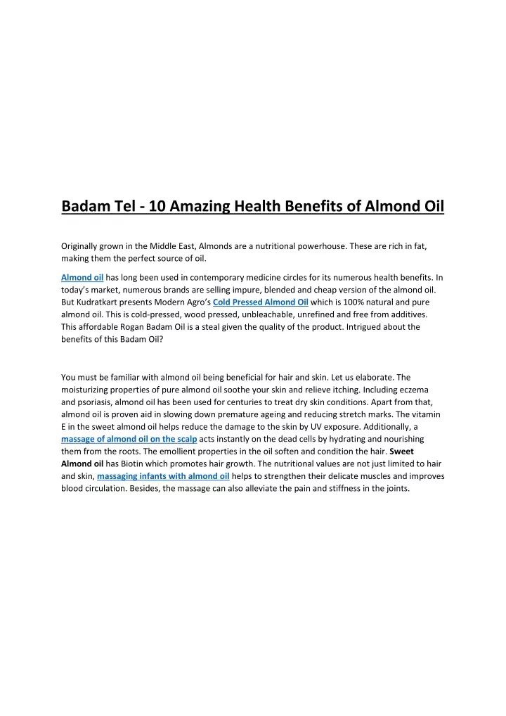 badam tel 10 amazing health benefits of almond oil