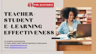 an academic presentation by dr nancy agnes head