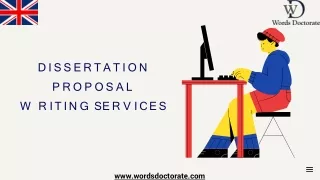 Dissertation Proposal Writing Services - Words Doctorate