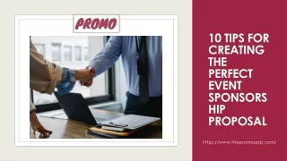 10 Tips for Creating the Perfect Event Sponsorship Proposal