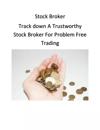 stock broker