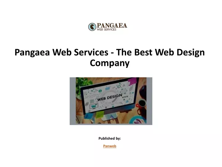 pangaea web services the best web design company published by panweb