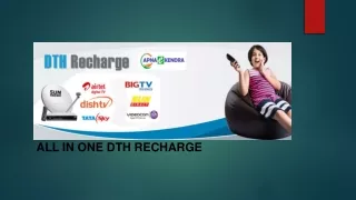 all in one dth recharge