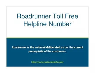 roadrunner toll free helpline number