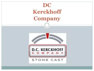 dc kerckhoff company