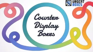 counter display boxes
