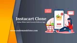 instacart clone online white label grocery