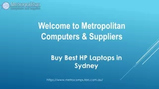 Buy Best HP Laptops in Sydney