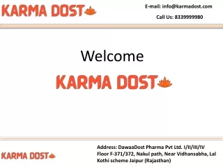 e mail info@karmadost com