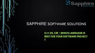 sapphire software solutions